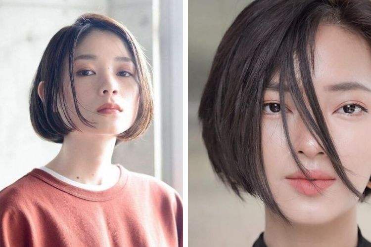 Kiểu tóc bob cho mặt trái xoan