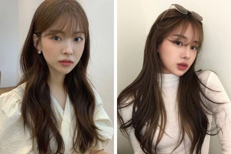 Layer mái thưa giúp tạo sự cân đối cho gương mặt