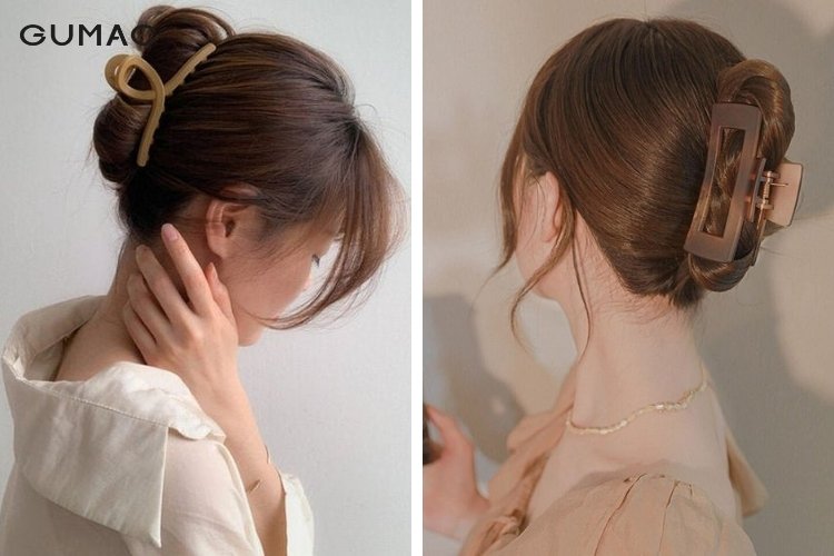 Tóc kẹp kiểu càng cua
