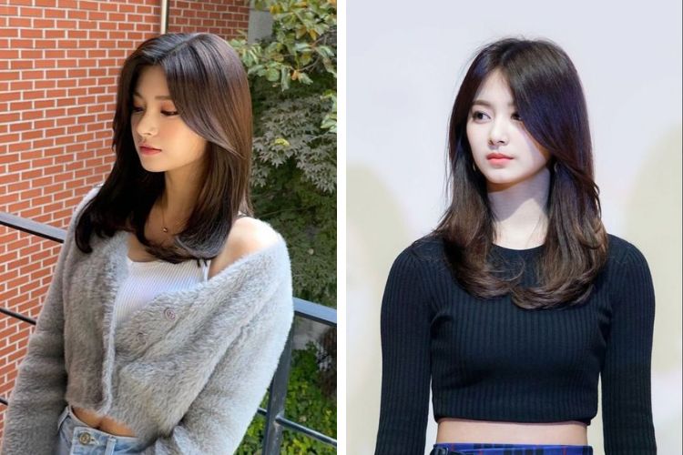 toc ngan layer han quoc