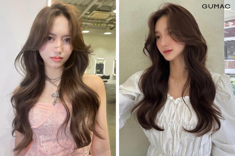 toc layer xoan dai cung mai bay phong cach hien dai