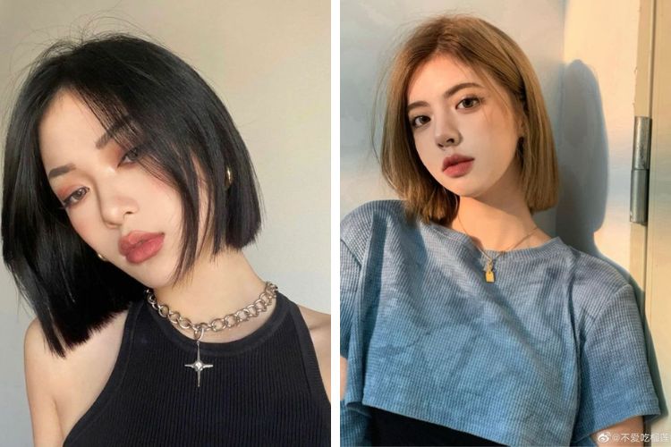 mặt kim cương để tóc gì uốn phồng