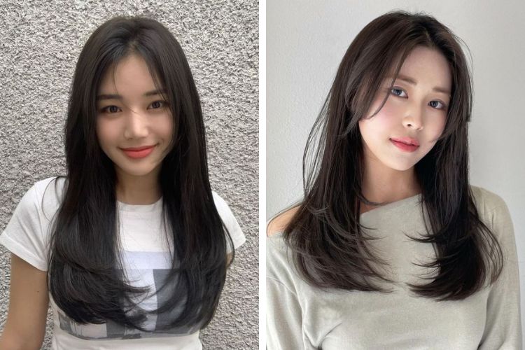 mặt to hợp với kiểu tóc nào