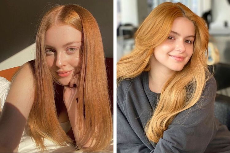 mặt tròn nhuộm tóc màu gì chọn tông màu vàng mặt tròn nhuộm tóc màu gì chọn tông màu vàng