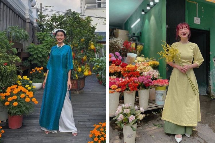 áo dài cho từng dáng người