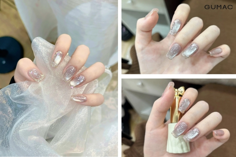 mau mong galaxy trang guong