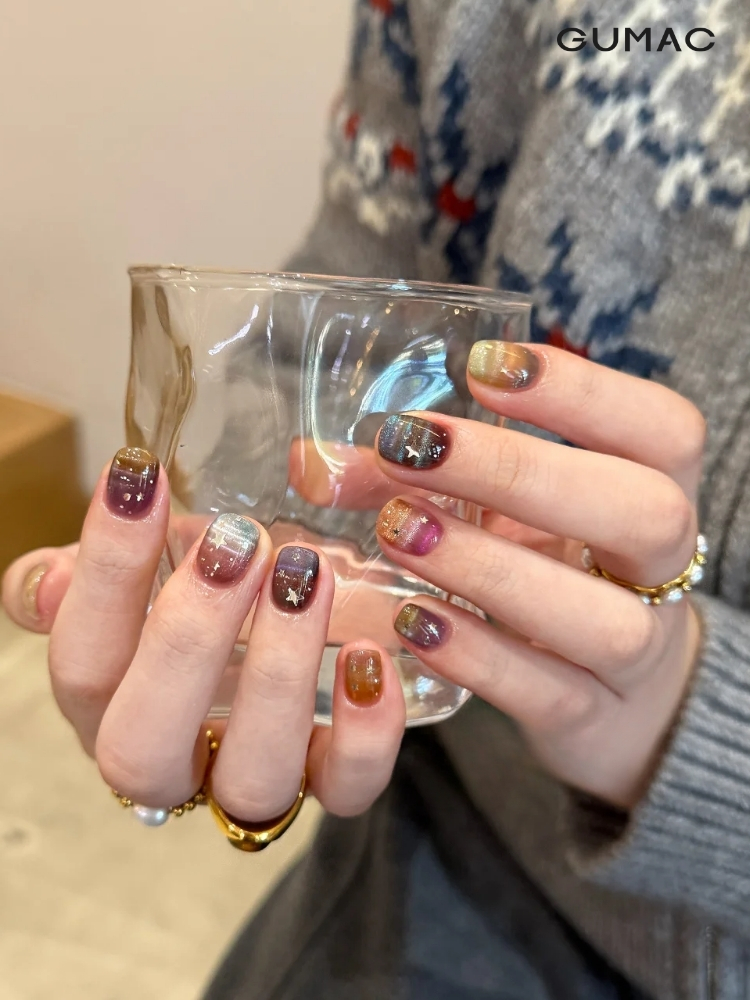 mau nail dai ngan ha nhieu mau dep