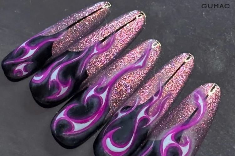 mau mong lua mau tim