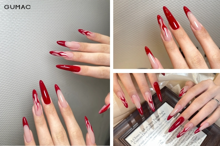 mau mong lua mau do ruc