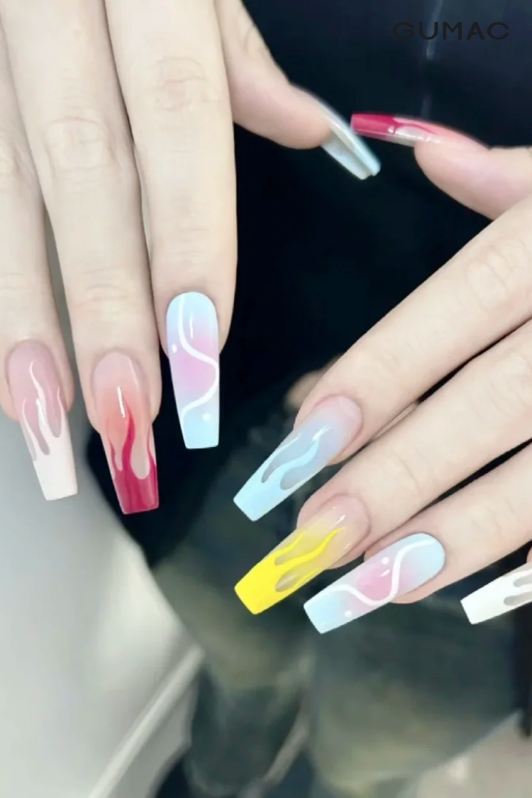 mau mong lua mix nhieu mau