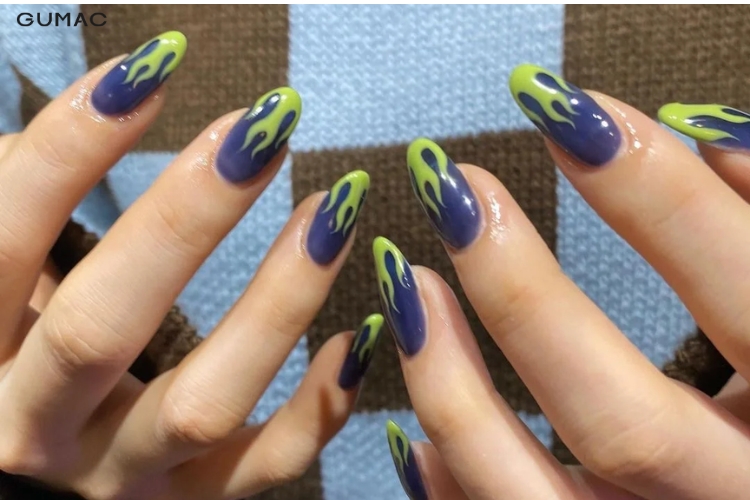 mau nail lua mau neon