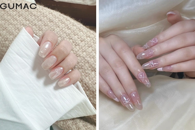 mau nail dinh no don gian