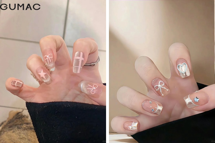 mau nail ket hop dinh no va not nhac