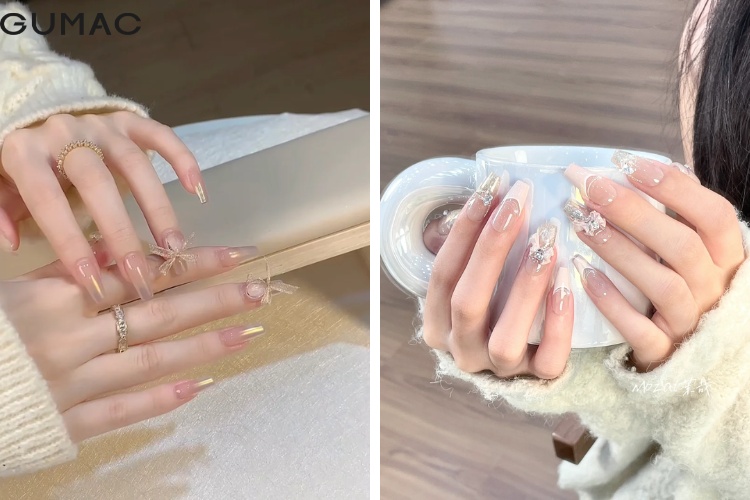 nail xinh di du tiec