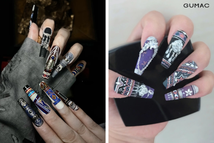 mau hoa van tho cam cho mong tay vuong