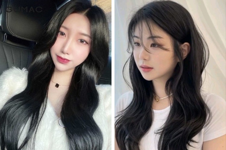 Nhuộm tóc than chì cho nữ sinh