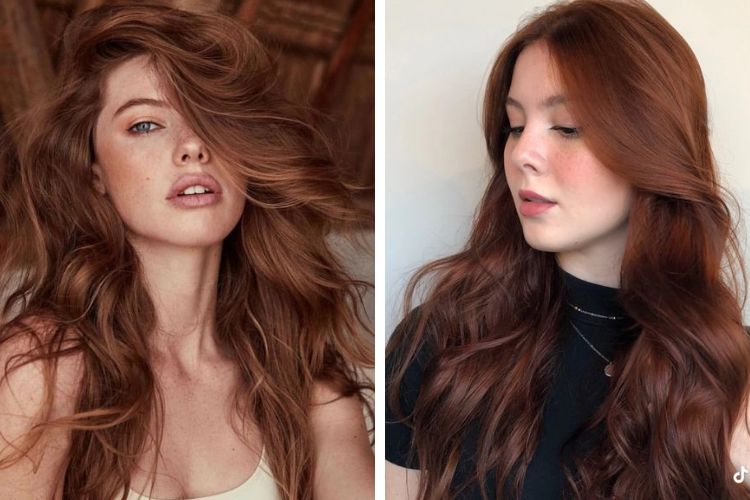 màu tóc không cần tẩy cho da ngăm tông màu nau chocolate