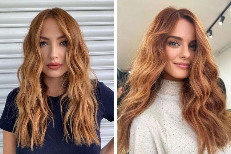 màu tóc không cần tẩy cho da ngăm tông màu nâu mật ong