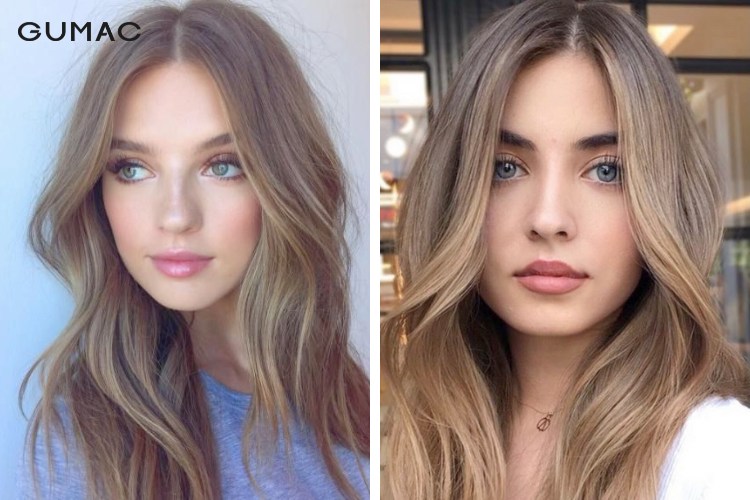 toc mau nau socola anh vang