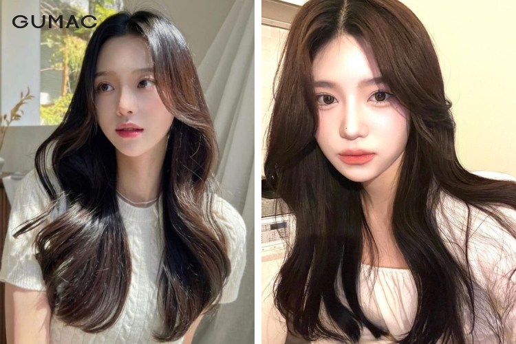 toc mau nau chocolate hat de