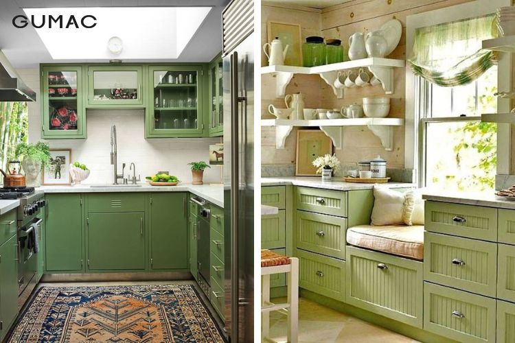 Lựa chọn màu xanh cốm trong thiết kế nhà cửa nội thất