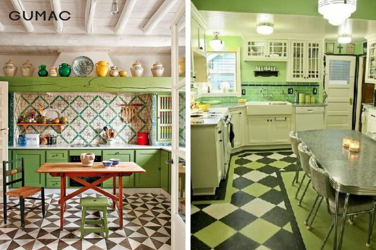 Màu xanh cốm phù hợp với phong cách thiết kế nội thất nào?