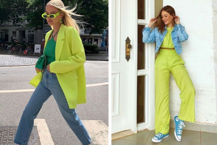 Màu xanh cốm kết hợp với màu gì phù hợp