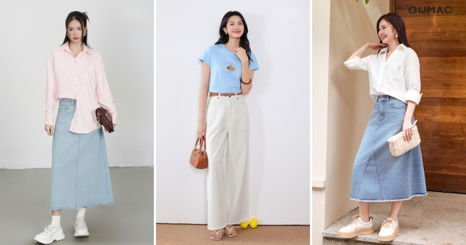 chon&nbsp;trang phuc hop voi vi mau xanh den cho nu menh thuy