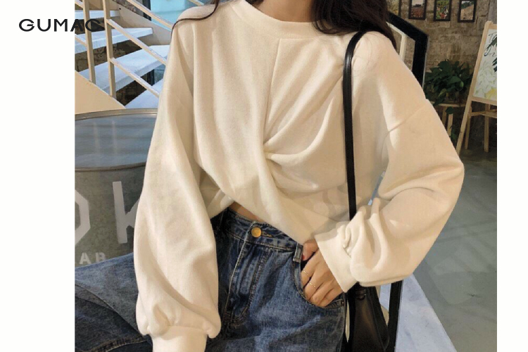 ao croptop form rong dai ngang eo
