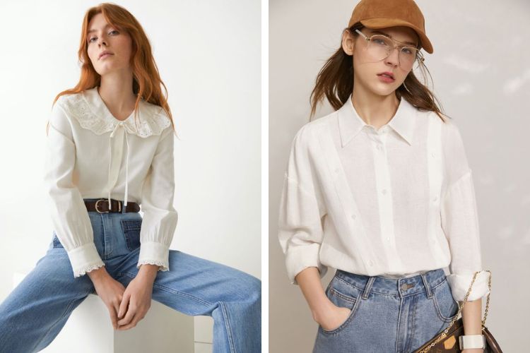 gợi ý những cách mix đồ đi đám cưới với quần jean