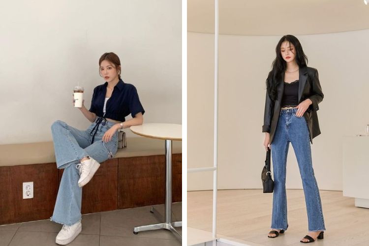 lưu ý mix đồ đi đám cưới với quần jean đi với giày phù hợp