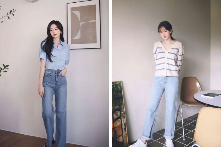 những lưu ý khi mix đồ đi đám cưới với quần jean