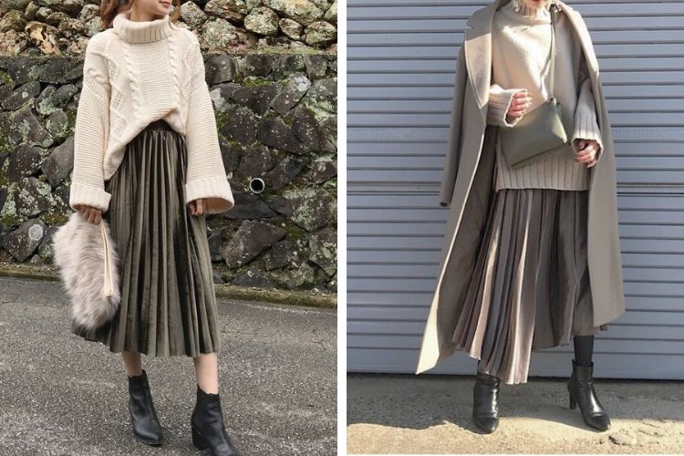Cặp đôi áo len + chân váy: 5 quy tắc mix đồ giúp nàng công sở nhìn gọn dáng  | Tin tức Online