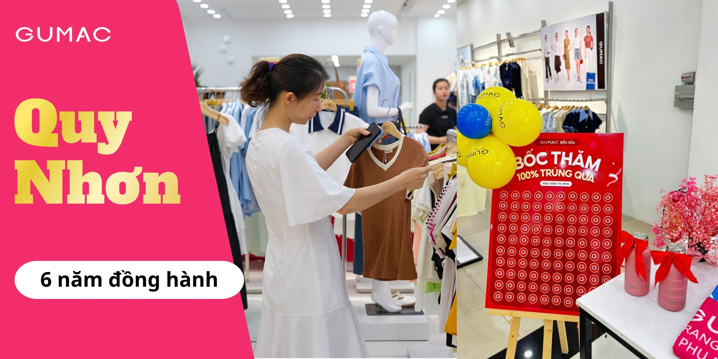 an mung sinh nhat 6 nam dong hanh cua GUMAC Quy Nhon