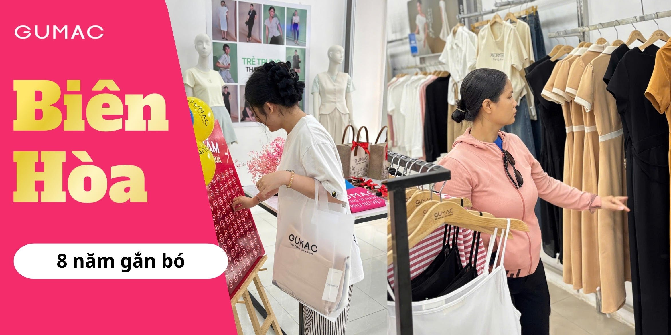 mung sinh nhat GUMAC Bien Hoa 8 nam gan bo cung phai dep