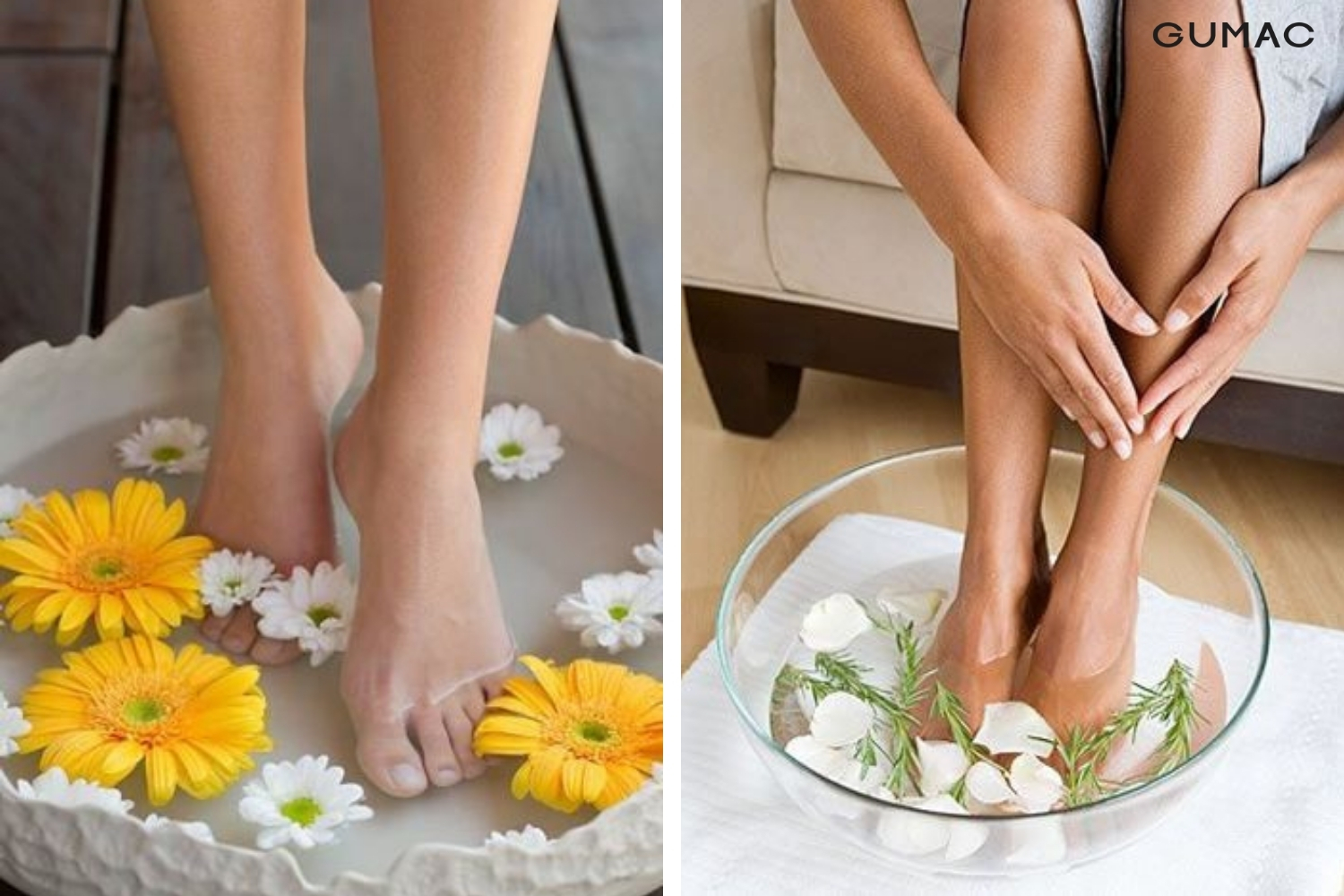 ngam chan trong chau nuoc am