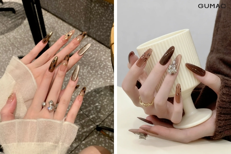 mau nail dai mau nau sang chanh