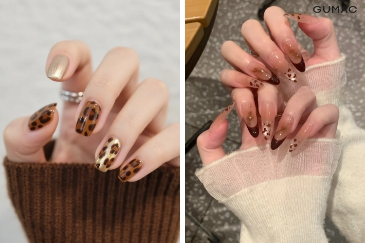 mau nail mau nau ve hoa tiet da bao doc dao