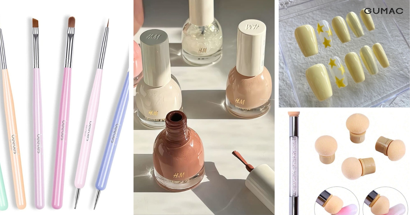 dung cu can chuan bi truoc khi ve nail trai cay