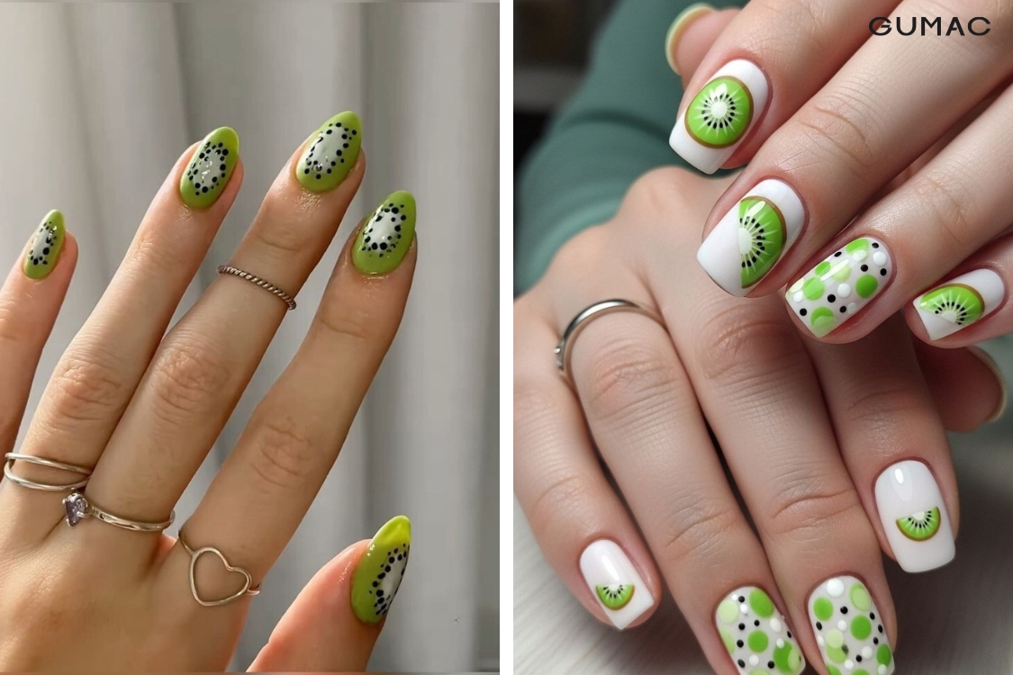 mau mong qua kiwi dep