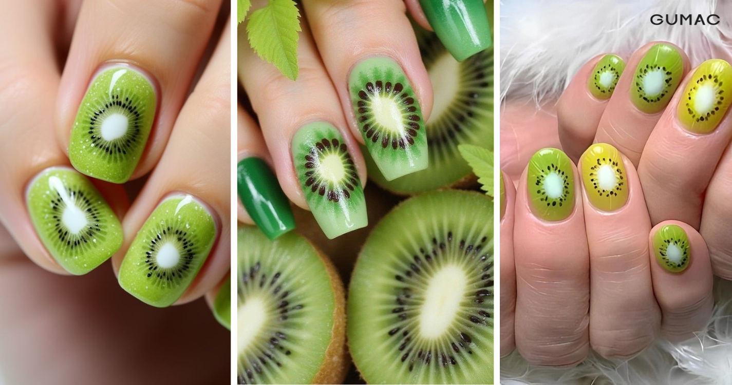 mau nail qua kiwi dep