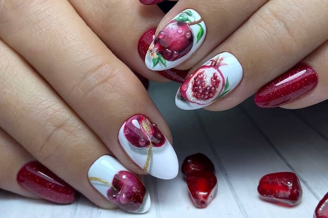 mau nail luu do&nbsp;quyen ru