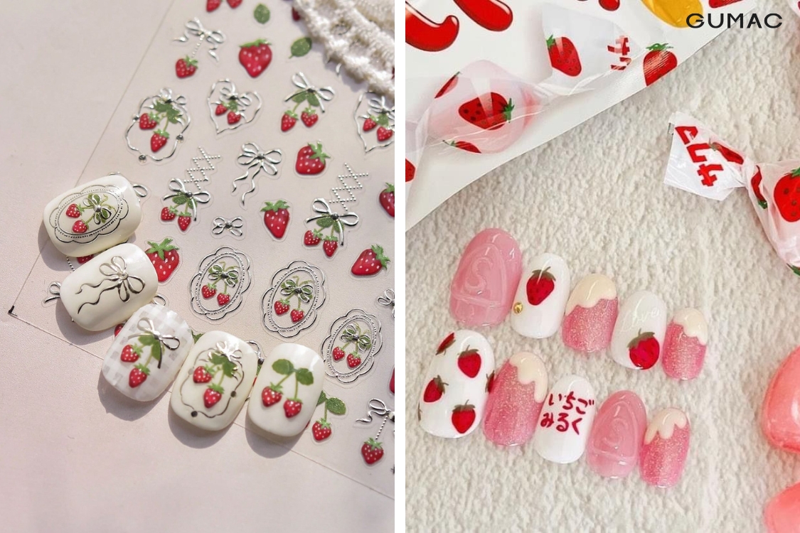 nail trai cay kieu han quoc nhe nhang