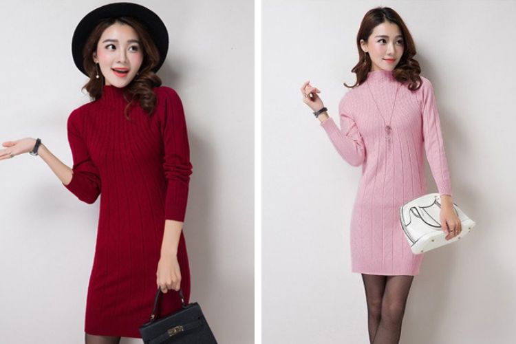 20 mẫu váy thu đông Hàn Quốc cực xinh giúp nàng thêm cuốn hút – Cardina