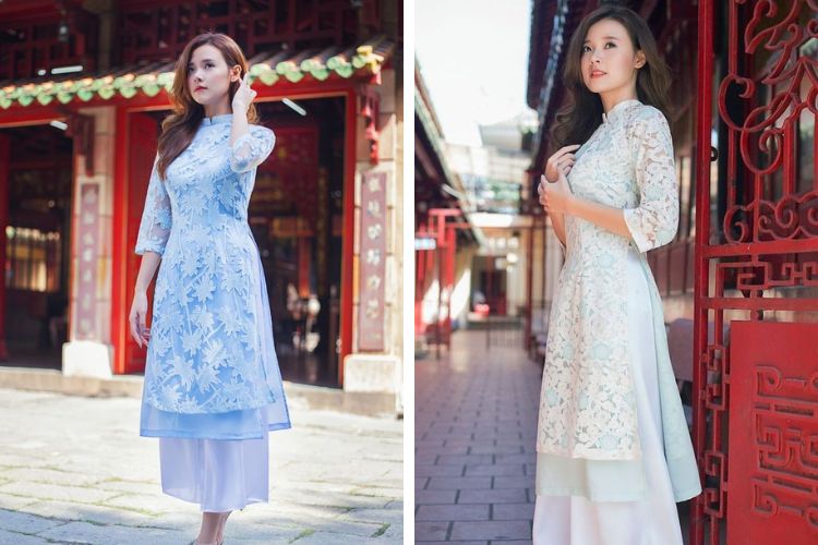 áo dài cách tân hiện đại