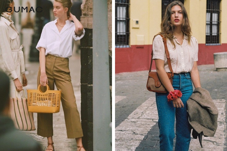 Diện túi xách nhỏ nhắn cho thời trang Pháp