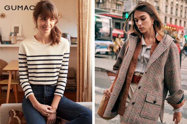 Thời trang được tô điểm bởi nhiều họa tiết