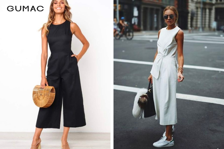 Phối với jumpsuit