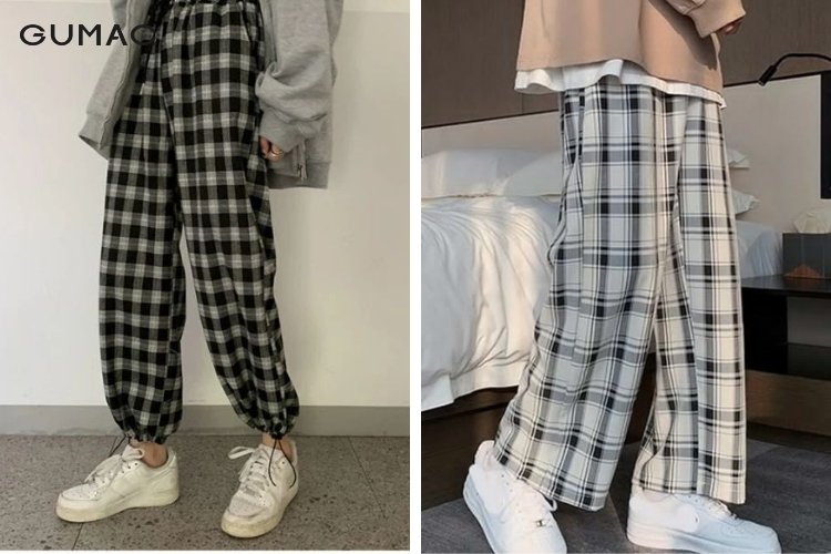 Tạo nên style thời trang độc đáo cùng quần kẻ sọc