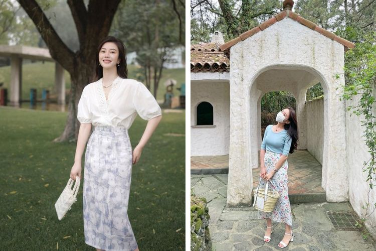 Những lưu ý khi phối đồ với chân váy ôm dài Những lưu ý khi phối đồ với chân váy ôm dài